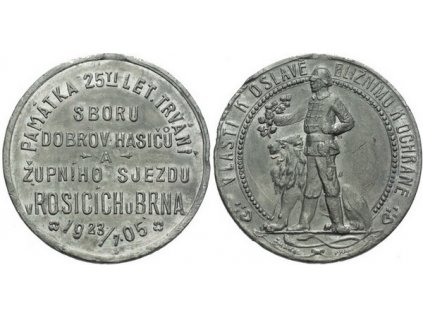 4893 4893 rosice u brna pamatka 25 leteho trvani sboru dobrovolnych hasicu