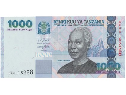 49006 49006 tanzanie 1000 shilingi 2003 p 36a