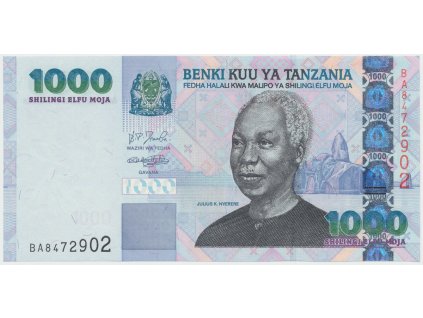 49009 49009 tanzanie 1000 shilingi 2006 p 36b
