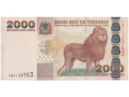 49015 49015 tanzanie 2000 shilingi 2006 p 37b