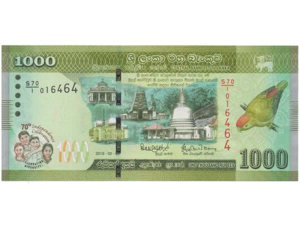 49048 sri lanka 1000 rupees 2018 pametni vydani p 130