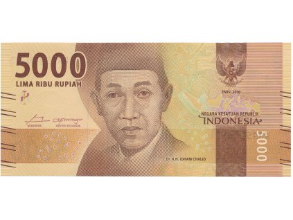 Indonésie, 5000 Rupiah 2016~2021, P.156