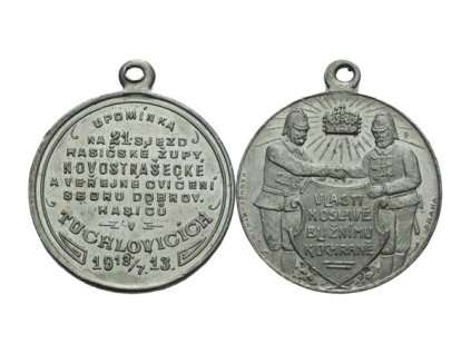 4923 4923 tuchlovice upominka na 21 sjezd hasicske zupy novostrasecke