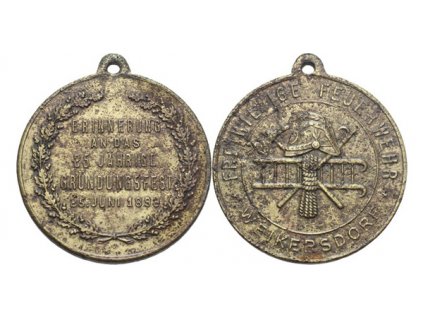 4935 4935 vikyrovice u sumperka pamatka na oslavy 25 leteho zalozeni sboru dobrovolnych hasicu