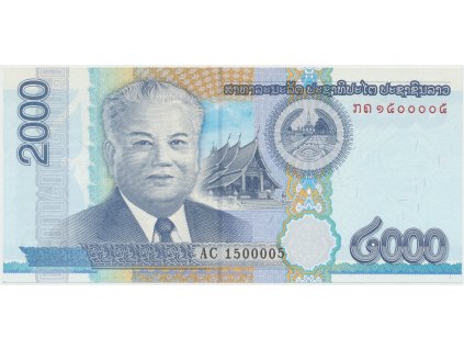 49375 49375 laos 2000 kip 2011 p 41