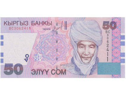 Kyrgyzstán, 50 Som 2002, P.20