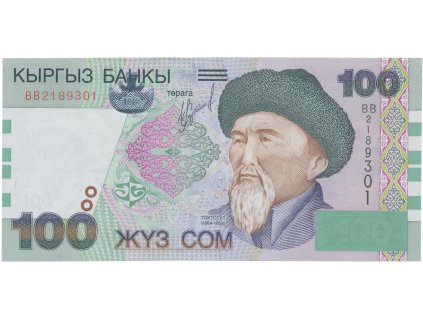 Kyrgyzstán, 100 Som 2002, P.21