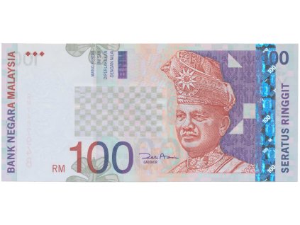 49507 49507 malajsie 100 ringgit 2001 p 44d