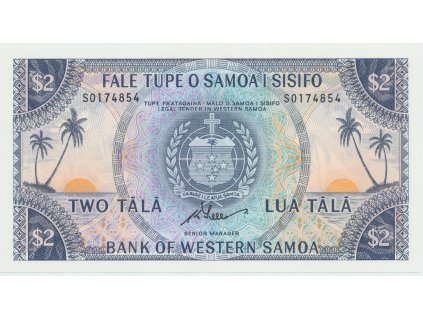 Západní Samoa, 2 Tala (1967), P.17cCS