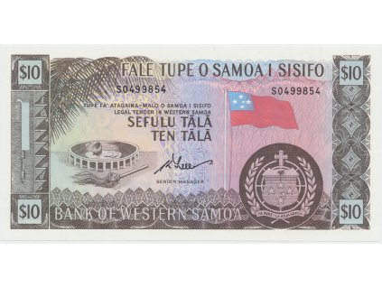 49783 49783 49783 zapadni samoa 10 tala 1967 p 18dcs