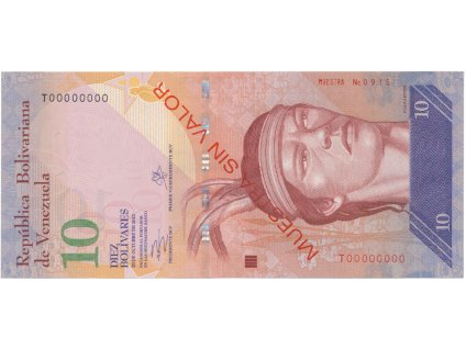 49948 49948 49948 venezuela 10 bolivares 2013 anulat muestra sin valor p 90ds