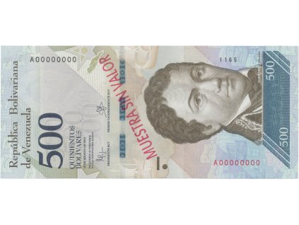 49969 49969 venezuela 500 bolivares 2016 anulat muestra sin valor p 94as