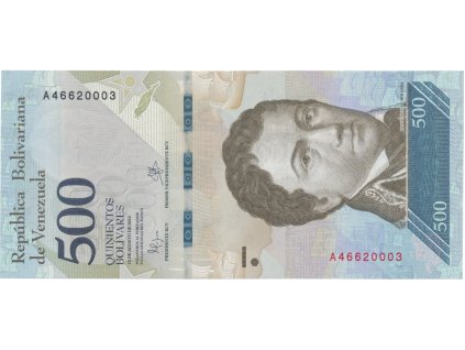 50080 50080 50080 venezuela 500 bolivares 2016 p 94a