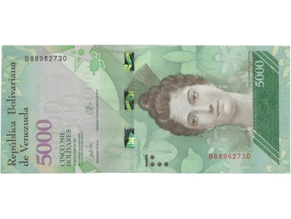 Venezuela, 5000 Bolivares 2017, P.97b
