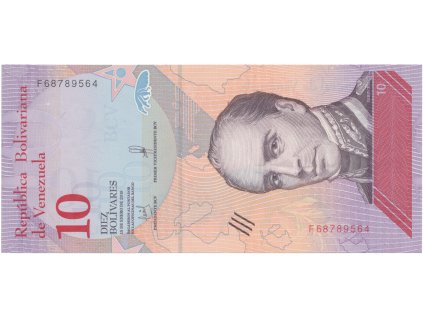 50104 50104 50104 venezuela 10 bolivares 2018 p 103a