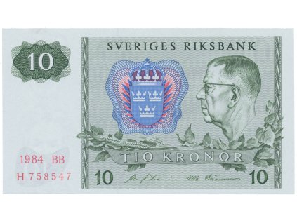 50476 50476 svedsko 10 kronor 1984 p 52e