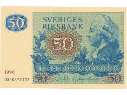 50491 50491 svedsko 50 kronor 1990 p 53d
