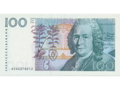 50524 svedsko 100 kronor 1996 p 57b