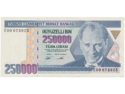 50932 50932 turecko 250 000 lira 1992 p 207