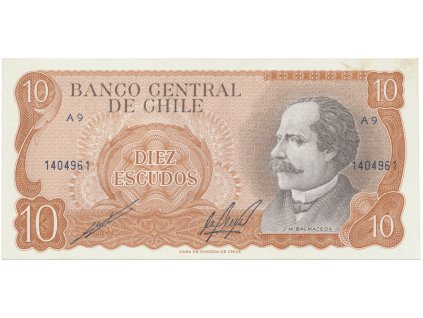 Chile, 10 Escudos (1973-1976), P.143