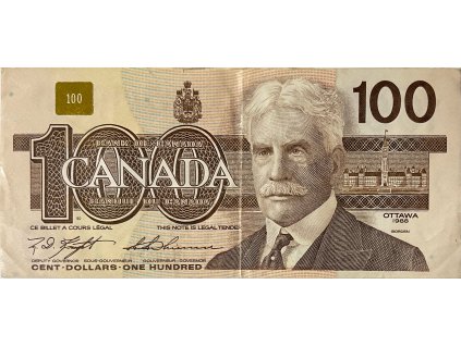 51019 51019 kanada 100 dollars 1988 p 99c