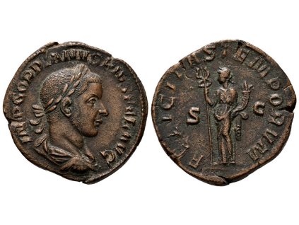 51082 51082 gordianus iii sestercius ric 328