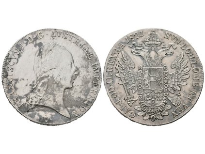 51367 frantisek ii tolar 1821 c praha