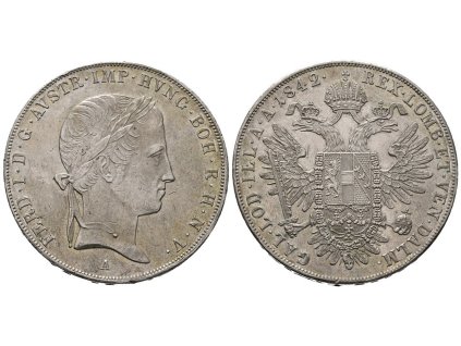 Ferdinand V., Tolar 1842 A, Vídeň
