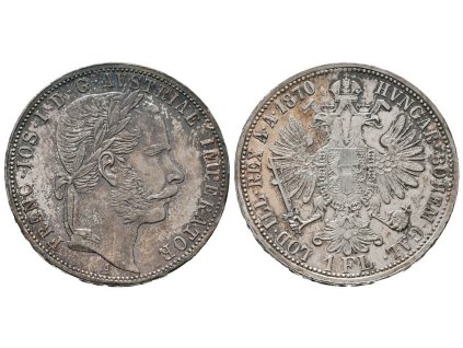 51439 zlatnik 1870 a