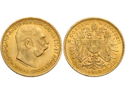 Österreich, 10 Kronen 1912 (Neuprägung)