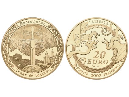52405 52405 francie 20 euro 2007 broceliande