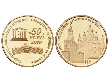 52408 52408 francie 50 euro 2009 kreml