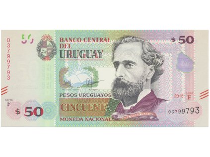 52587 52587 52587 uruguay 50 pesos uruguayos 2015 p 94
