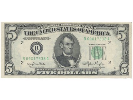 52629 52629 usa 5 dollars 1950 pick 438