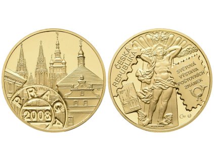 Medaile 2008 - Světová výstava známek Praga 2008