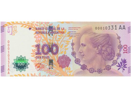 53007 53007 argentina 100 pesos 2015 p 358b