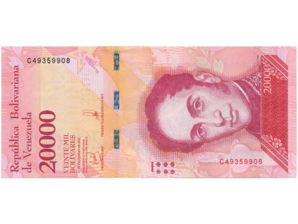 53079 53079 53079 venezuela 20 000 bolivares 2017 p 99b