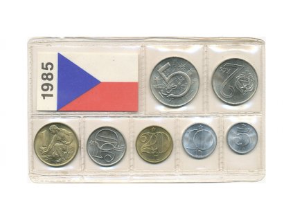 5316 5316 rocnikova sada minci 1985