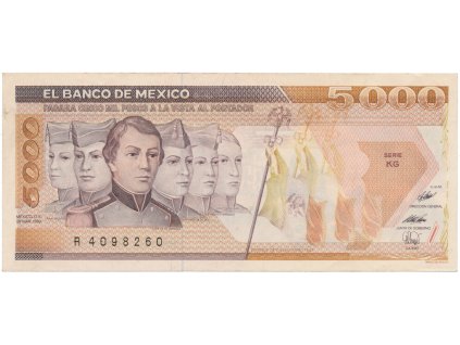 53265 53265 mexiko 5000 pesos 1989 p 88