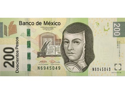 53301 53301 mexiko 200 pesos 2007 p 125b