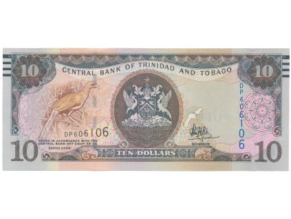 Trinidad a Tobago, 10 Dollars 2006, P.57