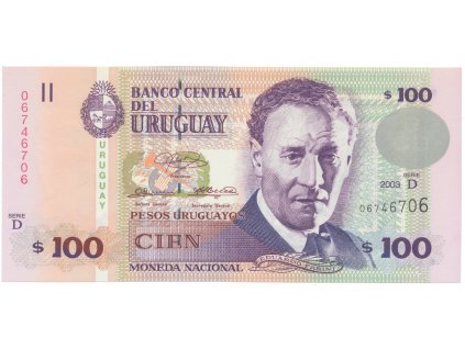 53487 53487 uruguay 100 pesos uruguayos 2003 p 85