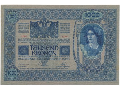 Rakousko - Uhersko, 1000 Koruna 1902, bez přetisku, Hej.RU5