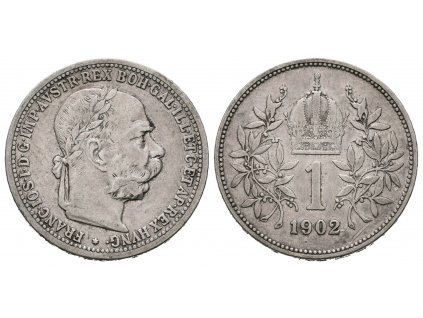 54466 1 koruna 1902