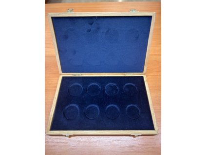 55183 55183 55183 etue na stribrne pametni mince 1948 1951 drevo