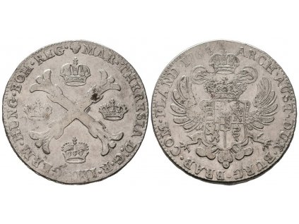 Marie Terezie, Tolar křížový 1764, Brusel