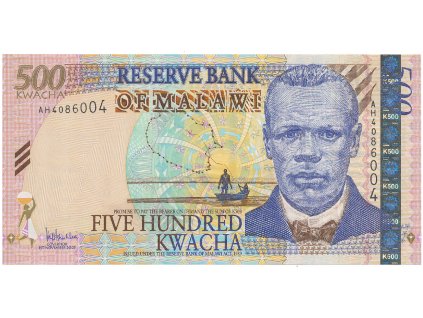 55663 55663 malawi 500 kwacha 2005 p 56