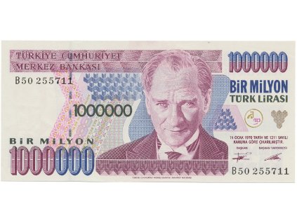 55945 turecko 1 000 000 lira 1995 p 209