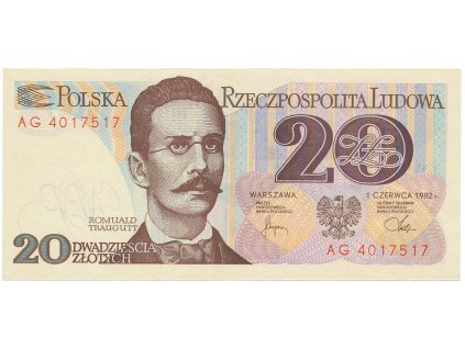 55996 55996 polsko 20 zlotych 1982 p 149