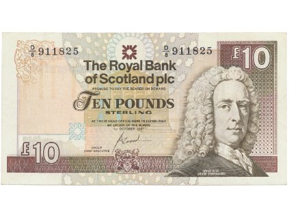 56026 skotsko 10 pounds 2001 p 353